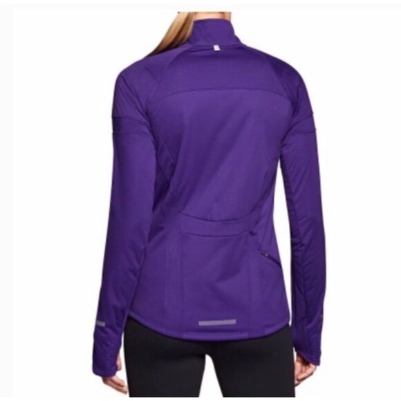 NIKE Element Shield Full Zip Jacket With Reflective Accents - Women's Size S - Picture 4 of 10